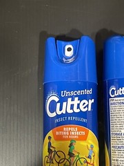 2 Pack: Unscented Cutter Insect Repellent, Aerosol Spray, 6 oz ea 10C