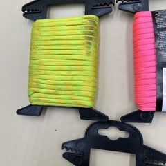 #N16- Tool Bench Hardware PARACORD TEAL 1/8in x 25 ft Lot of 5 New