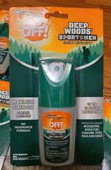(6) Off Sportsmen Insect Repellent 1oz