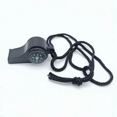 3In1 Outdoor Emergency Whistle with Compass, Thermometer, Outdoor Whistle, Conve