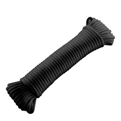 550 Paracord Nylon Rope 50Ft, 7-Strand 7 Strand – 5/32″(4 mm) – 50 Ft Black