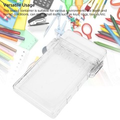 Portable Airtight Container Waterproof Plastic Sealed Storage Box for Travel SET