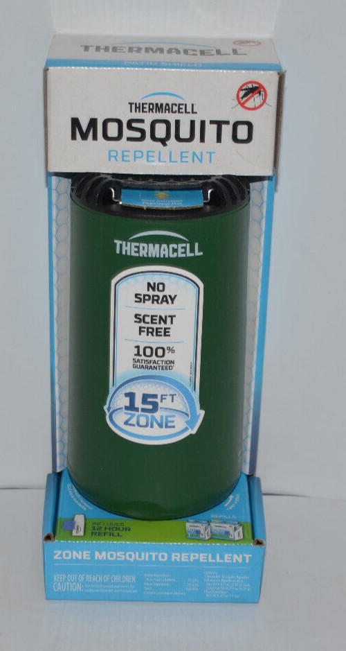 Thermacell MR-PSB Patio Shield Mosquito Repeller 15 Foot Protection Forest