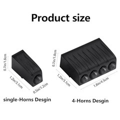 Deer Whistles for Vehicles – 4-Horn Design, Waterproof & High-Frequency 10 Pack
