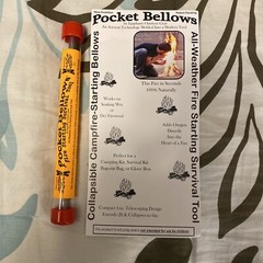 EOG Pocket Bellows Fire Starting Kit Emergency Survival Camping Hunting Kit