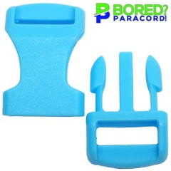 1/2″ Tarheel Blue Paracord Buckles – ½» Buckle Comfortable Perfect for Crafting