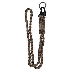 Paracord Lanyard, Strong Lanyard with USA Flag, Olive Green Camouflage