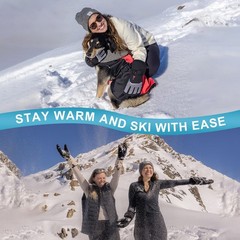Day Wolf Heated Gloves For Men Women Rechargeable 7.4V Battery Winter Electric