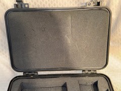 Starlight Black Hard Case Gun Survival Electronics Protection Box Good Condition