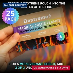 Dextreme Fire Color Changing Packets – Fire Color Packets, Color Changer for Cam