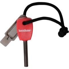 KERSHAW Fire Starter Tool (1019) – Magnesium Fire Starter, Up To 3000 Strikes