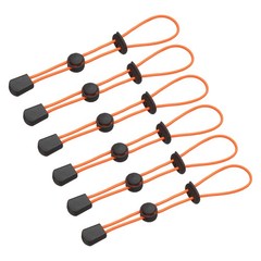 Climbing Stick Holder, Backpack Hiking Pole Ropes 8 Inch & 6 Pcs & Orange