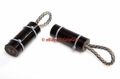 1x EDC Paracord Duct Tape Roll Tactical Black E&E Emergency Survival Zipper Pull