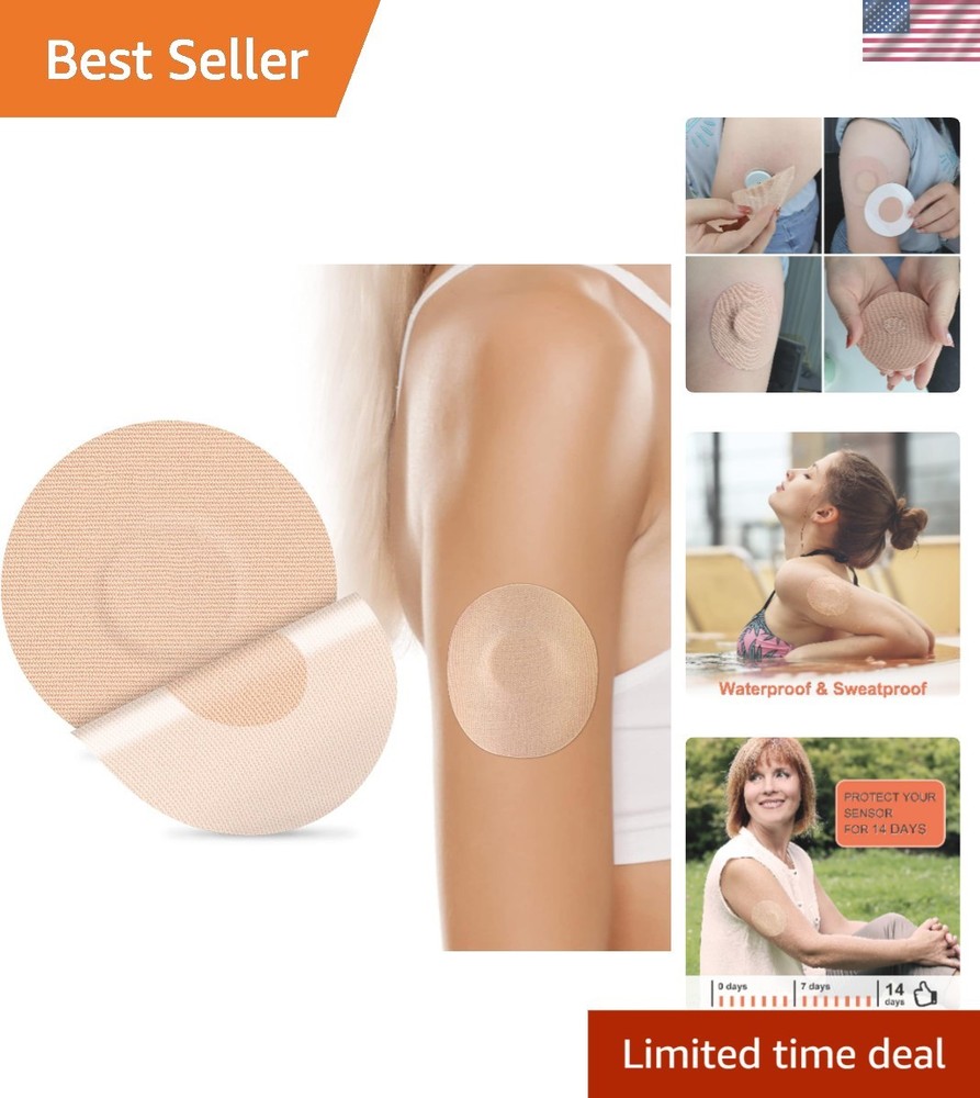 Large Diameter Waterproof Libre Sensor Covers – 25 Pack for Effective Protection