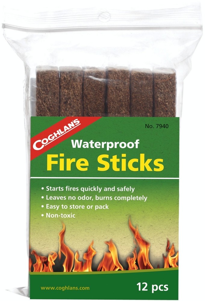 Coghlan’s 12-Count Waterproof Fire Sticks