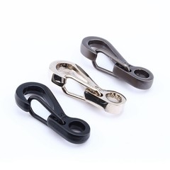 Mini EDC Carabiner Snap Spring Clips Hook Survival Keychain Tool AWTI