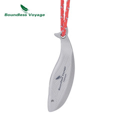Titanium Survival Whistle Compact Emergency Safety Whistle Rust-Proof Whistles f