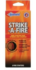 Strike-A-Fire Diamond Brand Fire Starter Matches – 1 Box