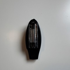 Ozark Trails Black Safety Whistle w/ Compass, Thermometer, and Magnifying glass