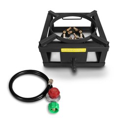 The Wok Block 12″ Single Propane Outdoor Burner With Built In Wok Ring. 45000 Bt