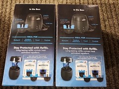 Lot of 2 Thermacell Mosquito Repellent E55 Rechargeable Dark Blue/Midnight