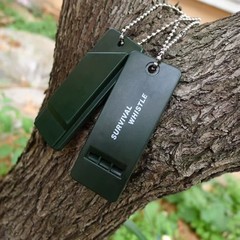 3 Frequency Survival Whistle High Decibel Emergency Camping Hiking Whistle 1-10P