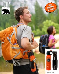 UDAP 12VHP Pepper Power Bear Spray Repellent w/ NEW Griz Guard Holster 7.9oz NEW