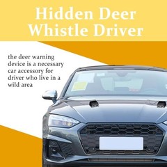 2PCS Deer Whistles for Car, Automotive Deer Warning Whistle Devices with
