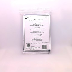 63″ x 83″Prime First Time Emergency Blankets (2 Pack) Survival Grade, 12 Micron