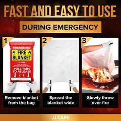 Jj Care Fire 5 Packs Hooks And Fire For High Heat Resistant Fire Suppression
