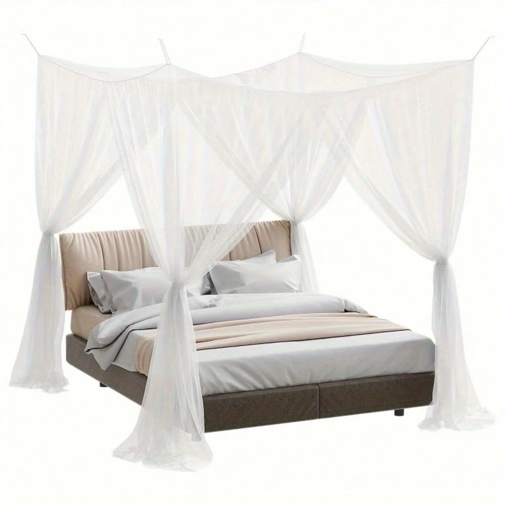 Black Gothic Mosquito Net for Full, Queen & Oversized Beds