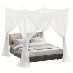 Black Gothic Mosquito Net for Full, Queen & Oversized Beds