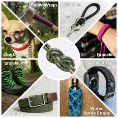 HOKENITY Paracord Rope 750 – Parachute para Cord 4mm 11 Strand Spool Rope Uti…