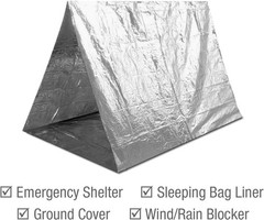 Safe Mylar Thermal Blankets 25-Pack for Survival, Camping, First Aid