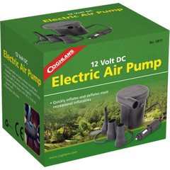 Coghlan’s 12V DC Electric Air Pump, Camping Inflatable Bed Mattress Fill 12-Volt