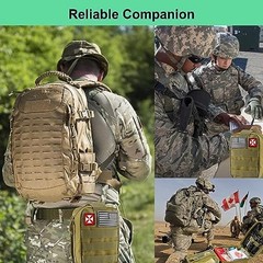 Emergency First Aid Survival Kit 256pcs Trauma Tools Molle Pouch Camping Hiking