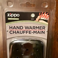 Intake Unused Zippo Outdoor Refillable Hand Warmer 12 Hour Part #40306 Chrome