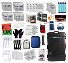 Pelican 1650SRVL Emergency Survival Kit (4 Person)