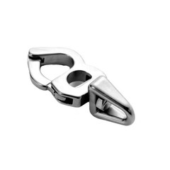 Marine 316 Stainless Steel Quick Release Snap Shackle Fast Eye Hook Rigging