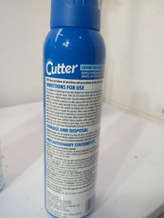 Cutter Dry Insect Repellent Unscented 3 Can Bundle Deal Repels Mosquitos 4 oz 3