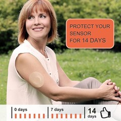 Latex-Free Libre Sensor Overpatches – 25 Pack