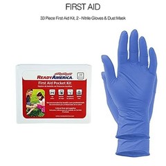 Emergency Survival Kit 1-Person 72 Hour Backpack First Aid Food Water Blanket US