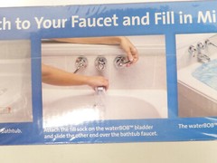 NEW WaterBOB Emergency Survival Bathtub 100 Gal BPA Free Drinking Water