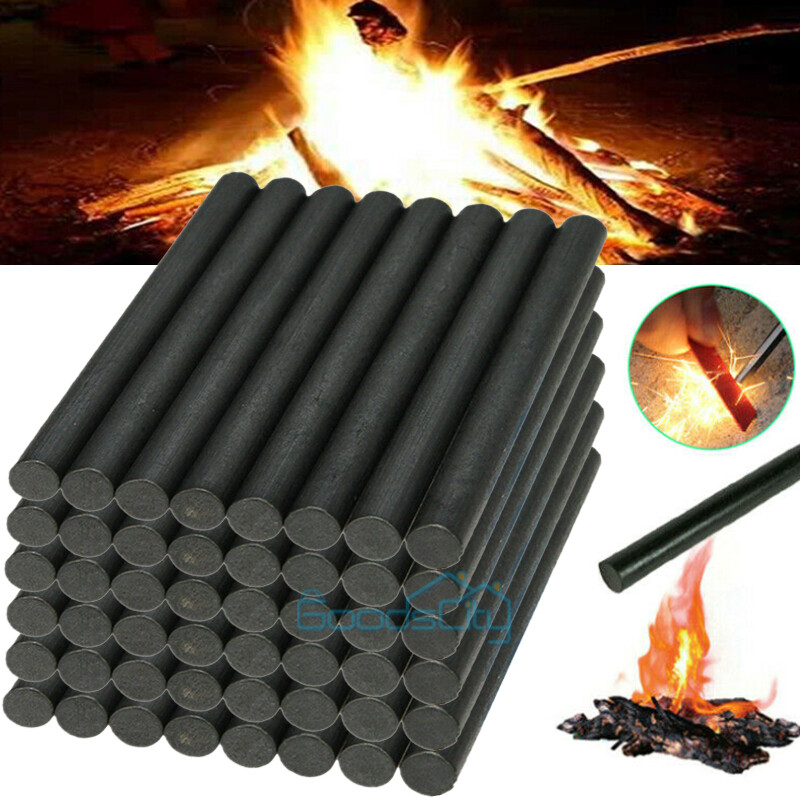 10-40X Huge Ferrocerium Ferro Flint Fire Starter Survival Magnesium Rod Lighter