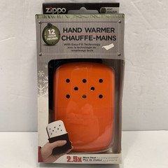 Zippo 12-Hour Blaze Orange Refillable Hand Warmer Easy Fill