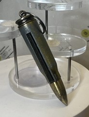 Bullet Metal Keychain Fire Starter Lighter 3”