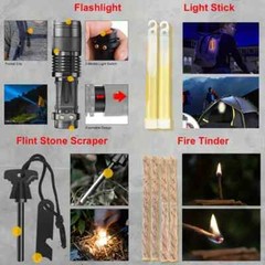 Survival Outdoor Emergency Gear Survival Kit Camping Hiking Kit MZ