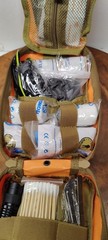 Lone Survivalist First Aid Kit Go Bag Tactical Medical Pouch Bugout
