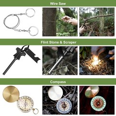 Gifts for Him Men Dad Christmas, Survival Kits, Emergency Survival Gear and E…