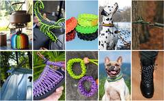 Reflective Paracord Rope 7 Strand Type III Parachute Cord 4mm 100ft / 200ft for